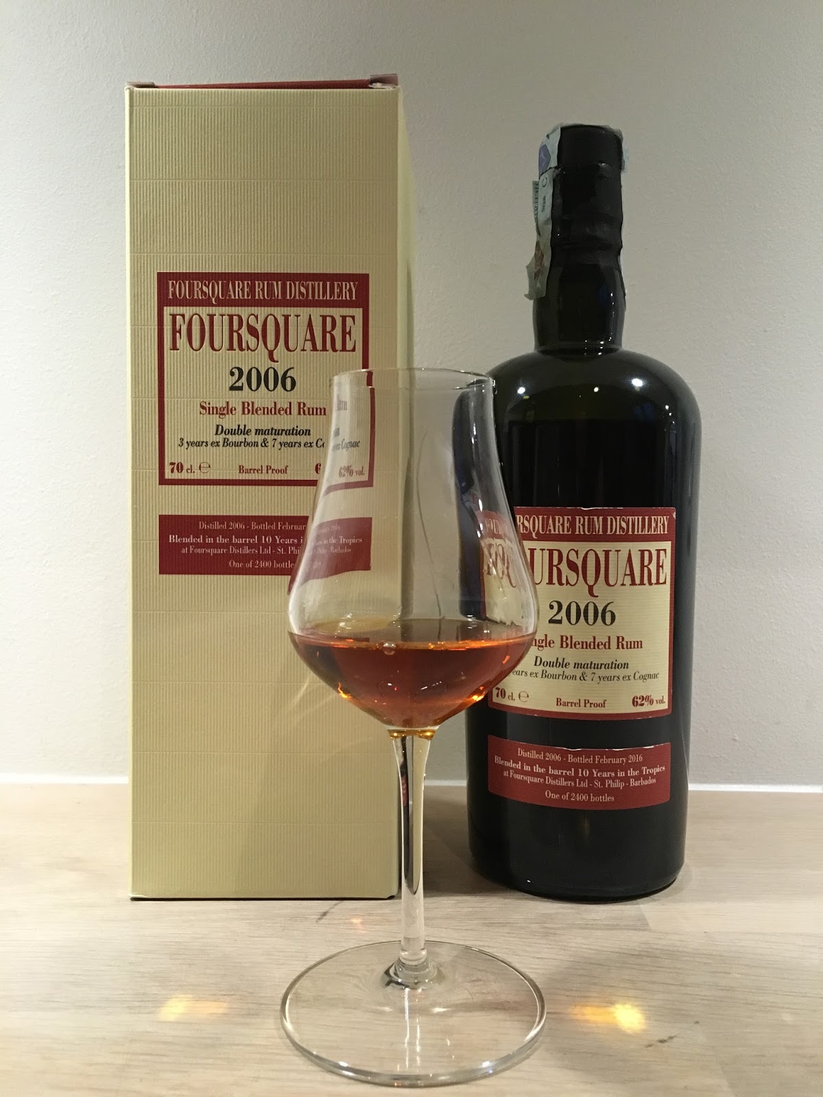 Rum Corner Review 90 Velier Foursquare 2006 10 year old.