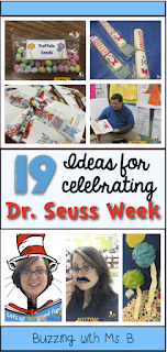 http://buzzingwithmsb.blogspot.com/2015/03/all-things-seuss-19-ideas-for-dr-seuss.html