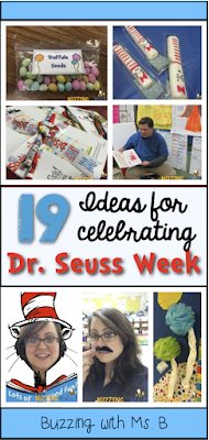 http://buzzingwithmsb.blogspot.com/2015/03/all-things-seuss-19-ideas-for-dr-seuss.html