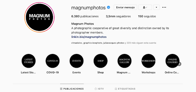 Cinco cuentas de Instagram que están haciendo directos con fotógrafos