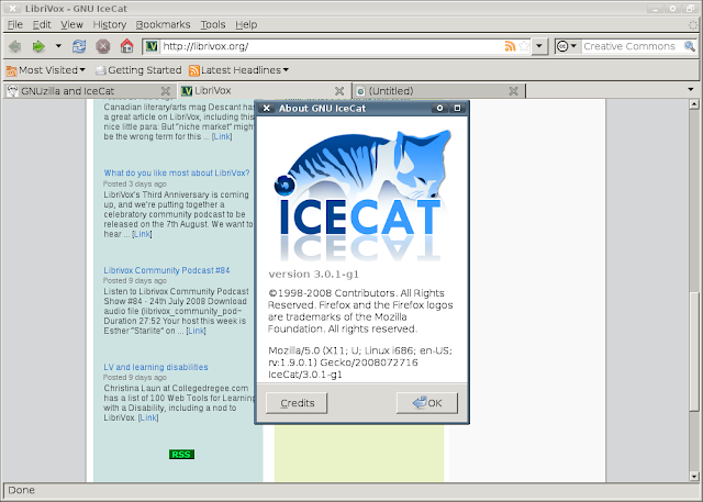 gnu icecat software