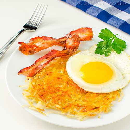 Crispy Shredded Hash Browns Recipe