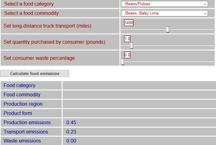 เครื่องคิดเลข Carbon Footprint