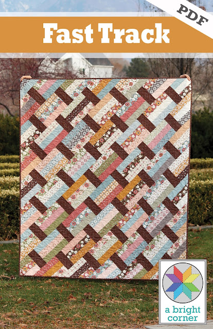 Fast Track quilt pattern by Andy Knowlton - A Bright Corner