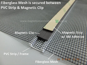 screen insect window magnetic mosquito netting frame singapore mesh own sg install sliding casement damage