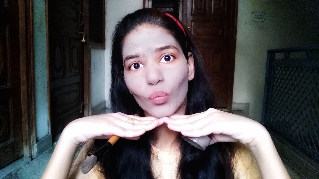 Download Mcaffeine Choco Caffeine Glow Face Pack Review PSD Mockup Templates