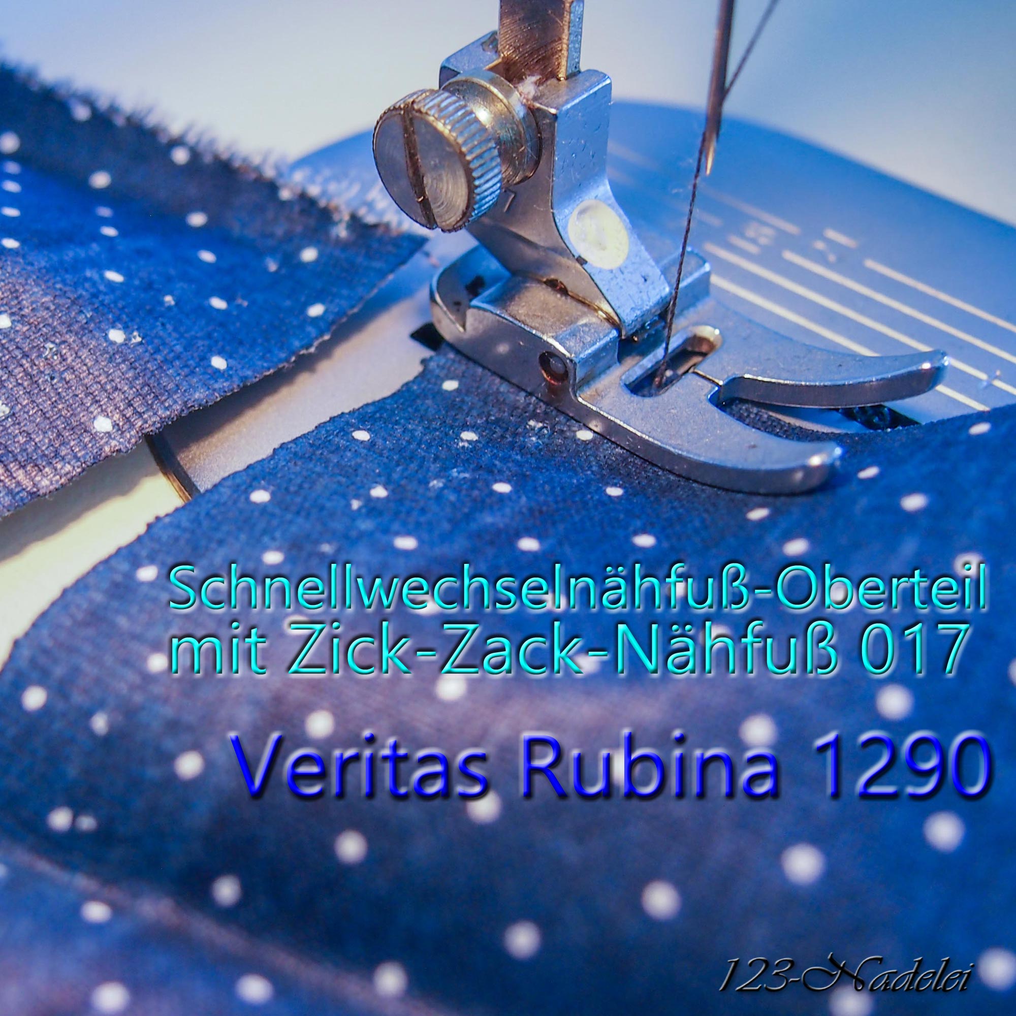 123-Nadelei: Haushaltsnähmaschine Veritas Rubina 1290