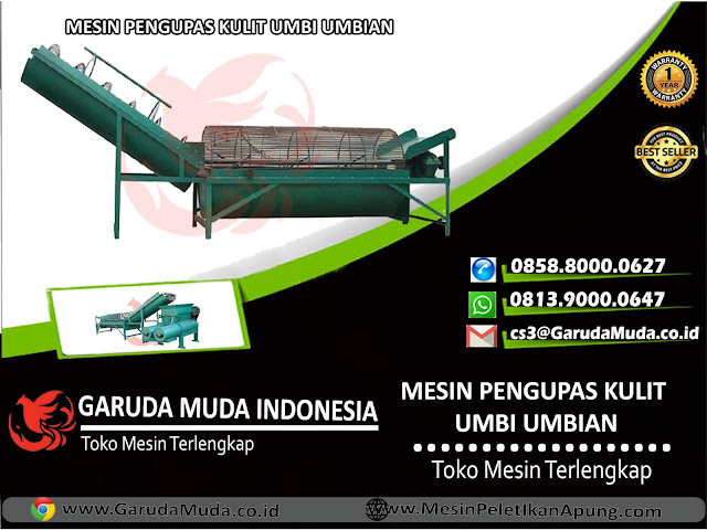 Mesin Pengupas Kulit Umbi Umbian