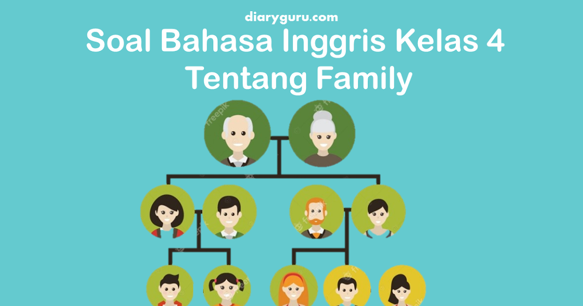 Soal Bahasa Inggris Kelas 4 Tentang Family Diary Guru Soal Bahasa Inggris Kelas 4 Tentang Family Diary Guru