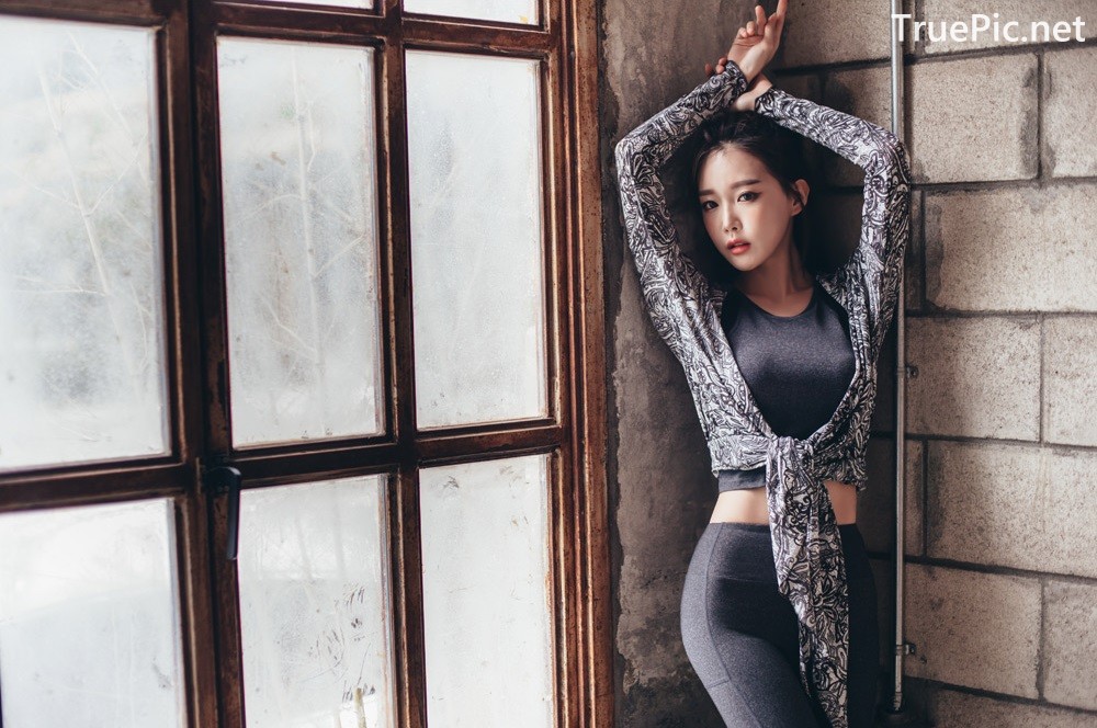 Image Korean Fashion Model - Yoon Ae Ji - Fitness Set Collection - TruePic.net - Picture-31