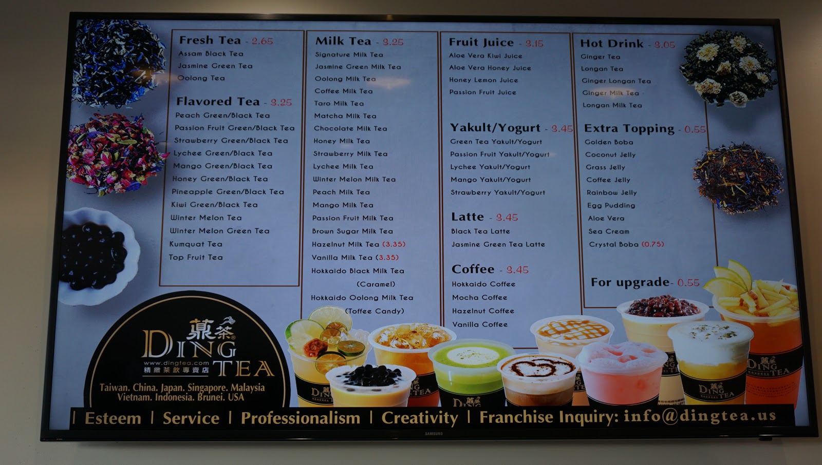 Order DING TEA - Anaheim, CA Menu Delivery [Menu & Prices