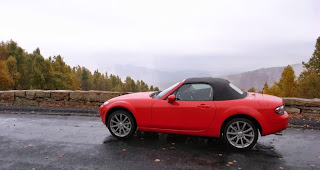 A foggy day, Blue Ridge Parkway