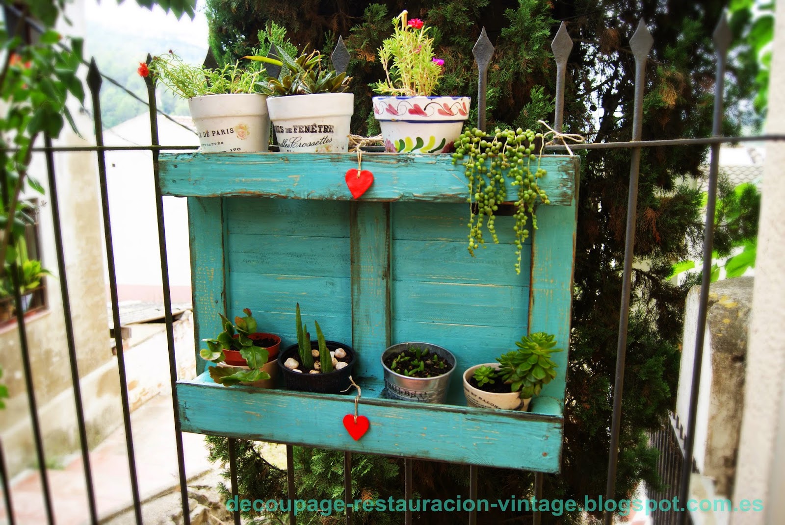 Tutoriales restauración, pintura, técnica decoupage, transfer y