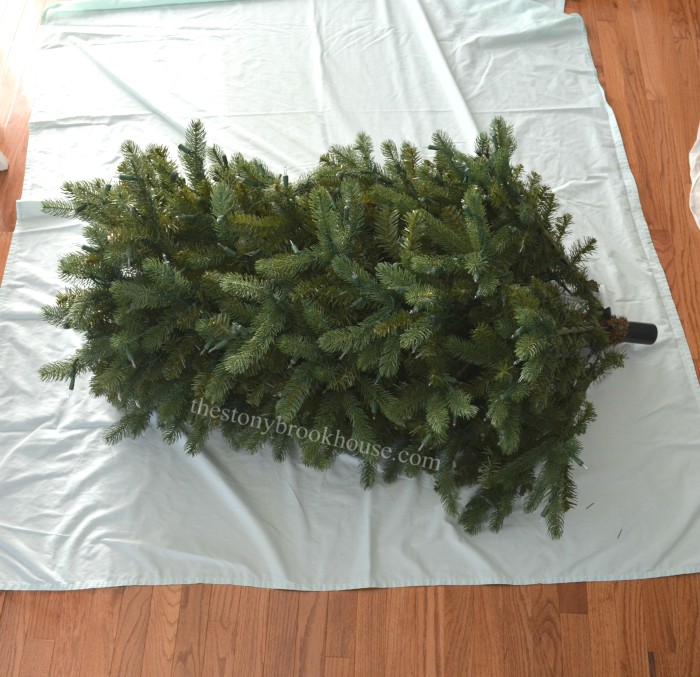 How To Make A Christmas Tree Storage Bag The Stonybrook House