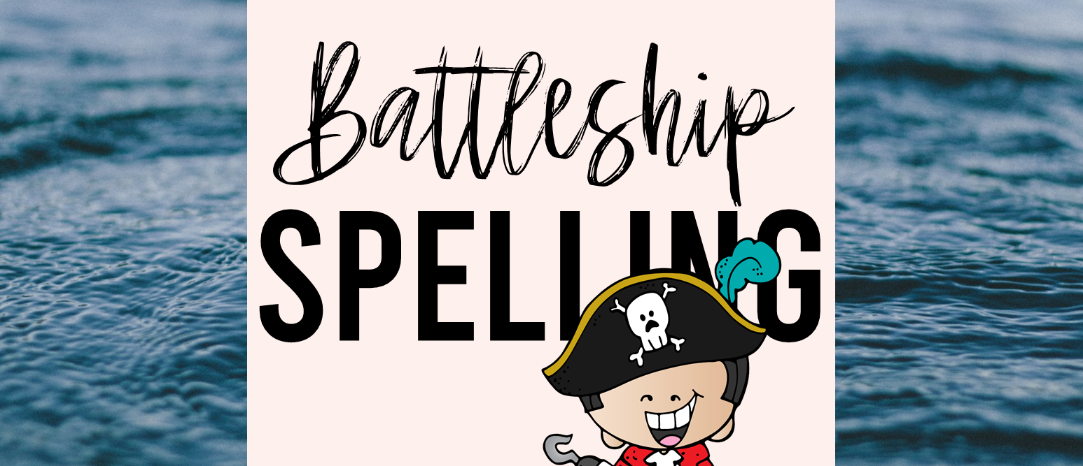 Battleship Spelling activity for Daily 5 word work activity