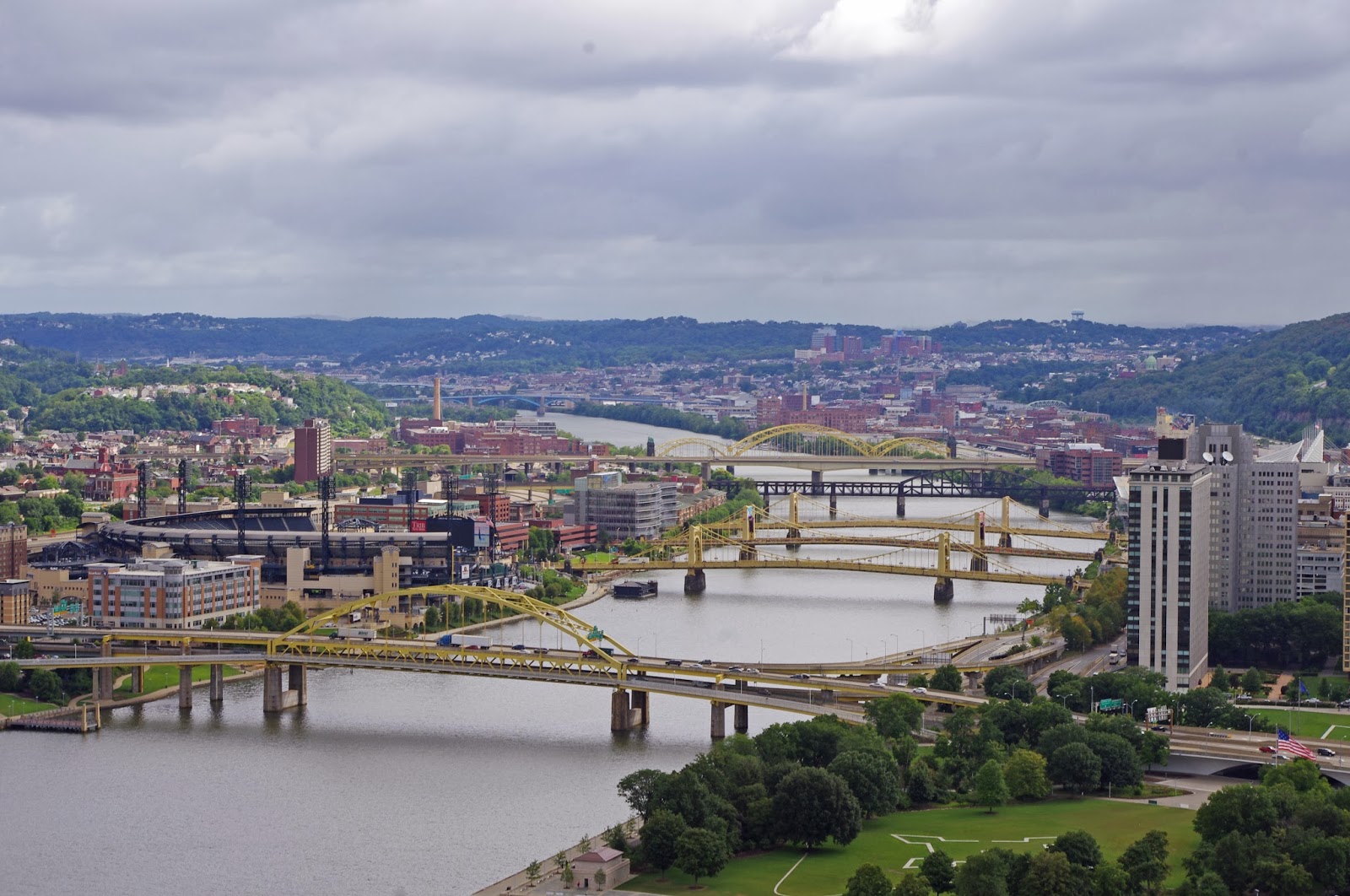 My Railfan Travel Blog Beginning Day 3, Pittsburg