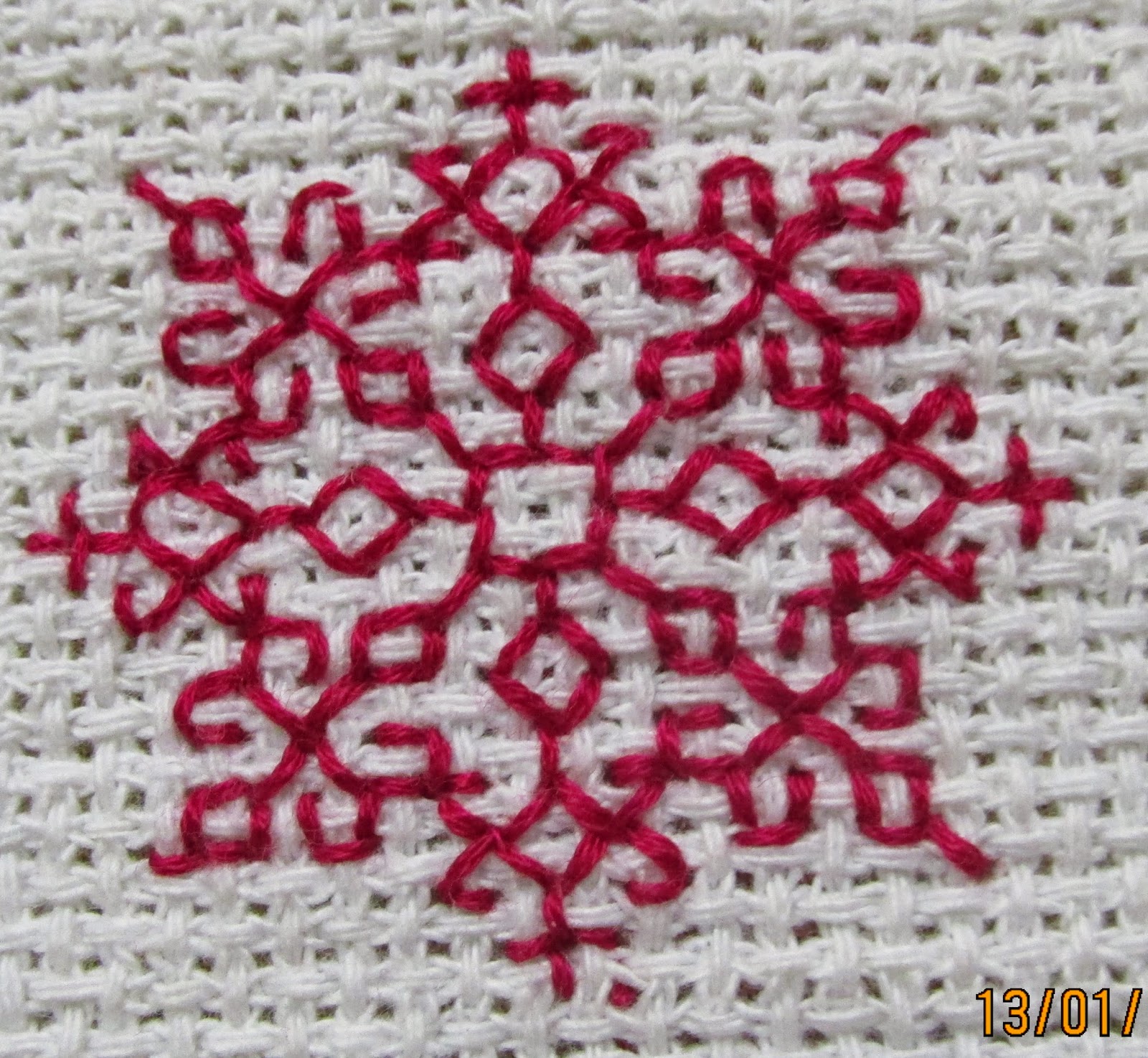 MY CRAFT WORKS Kasuti Embroidery Table cloth New start