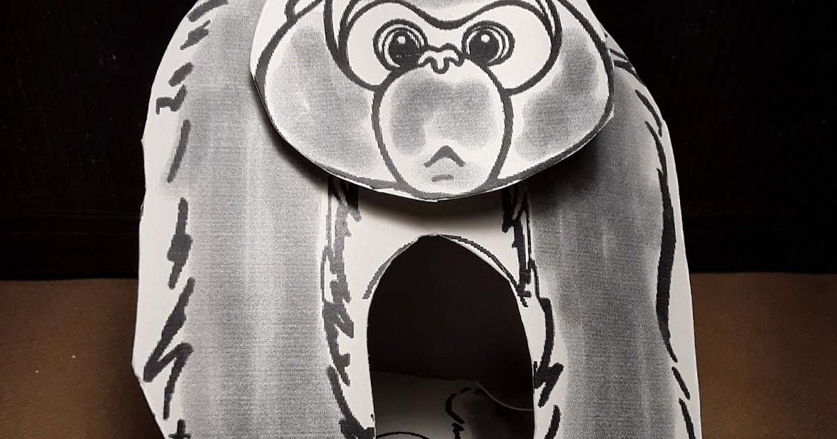 Free and Easy Crafts for Kids Gorilla Craft and Activities