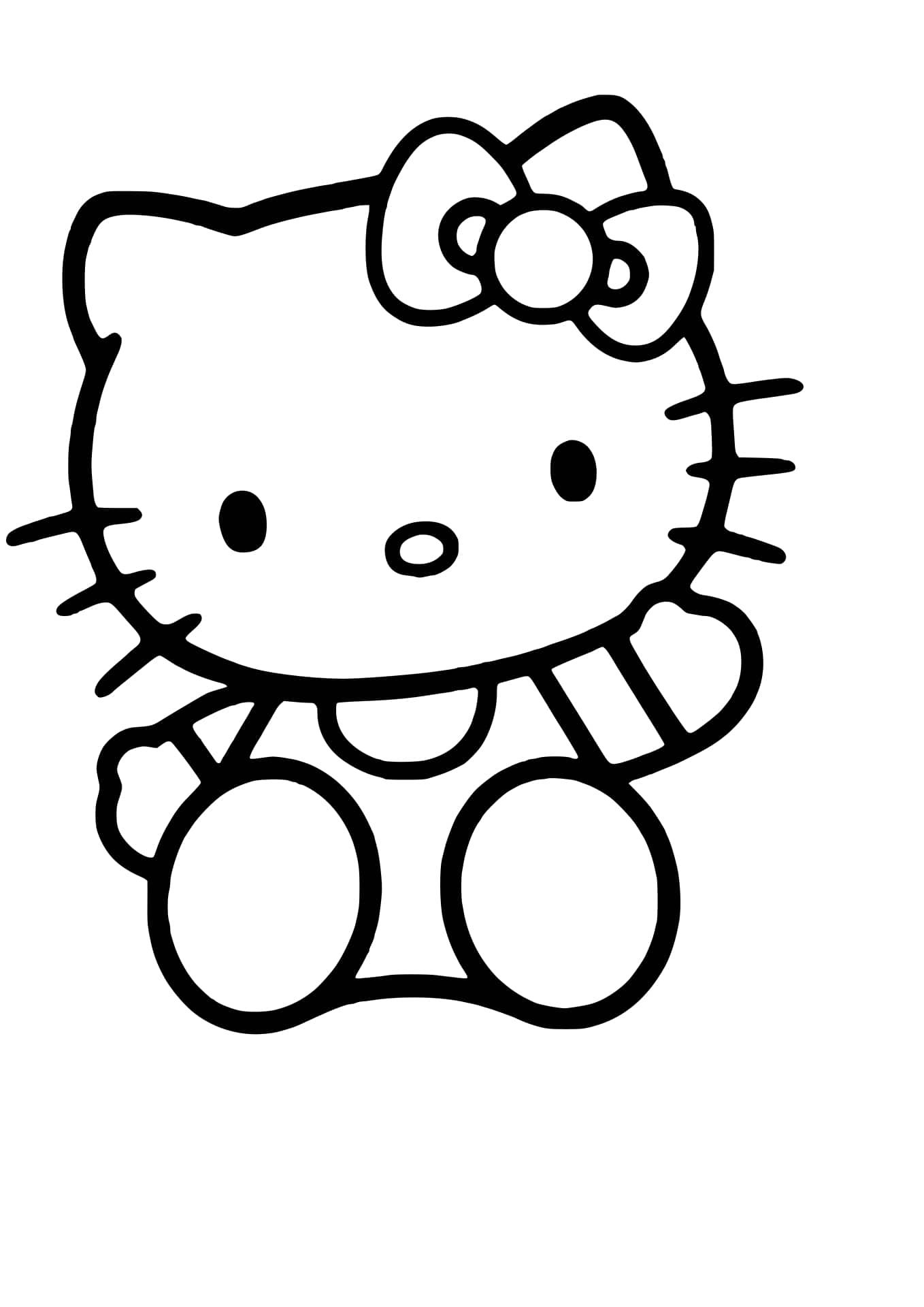 Hello Kitty SVG For Cricut