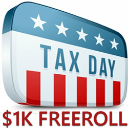 Get a $1K Tax Day Freeroll from Intertops Poker and Juicy Stakes Casino this Tuesday