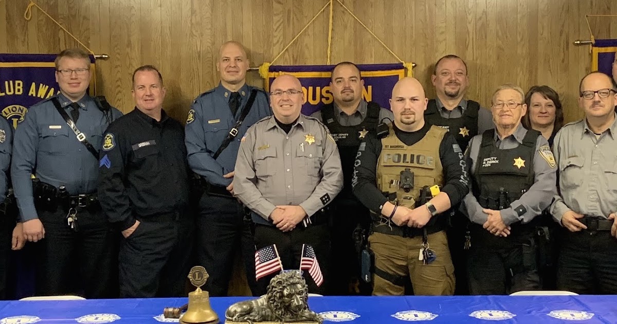 Lions Club honors law enforcement