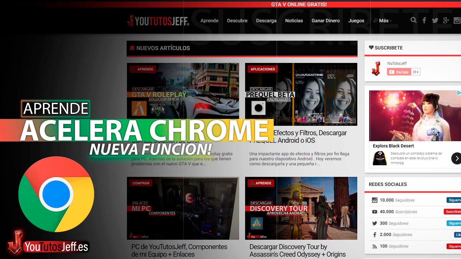 La Nueva Función que Acelera Chrome, Como Activarla Ahora