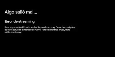error de reproducccion en pelicula no disponible en pais