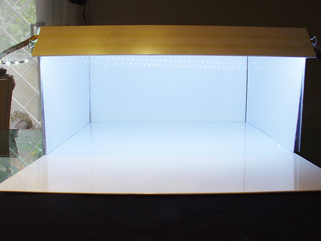 Las pinceladas de Lubeck: Bricoladas - Caja de Luz con LEDS