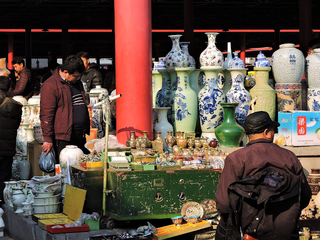 Visites du marché aux puces de Panjiayuan Pékin