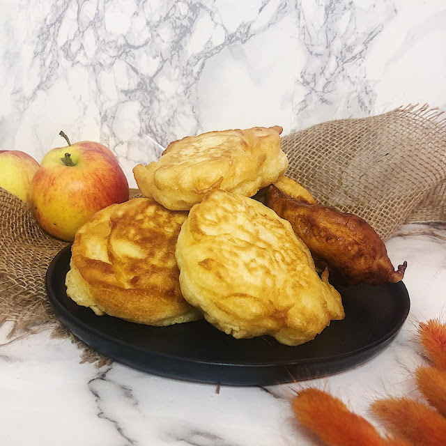 Beignets aux pommes à la poêle - cookwithelsa