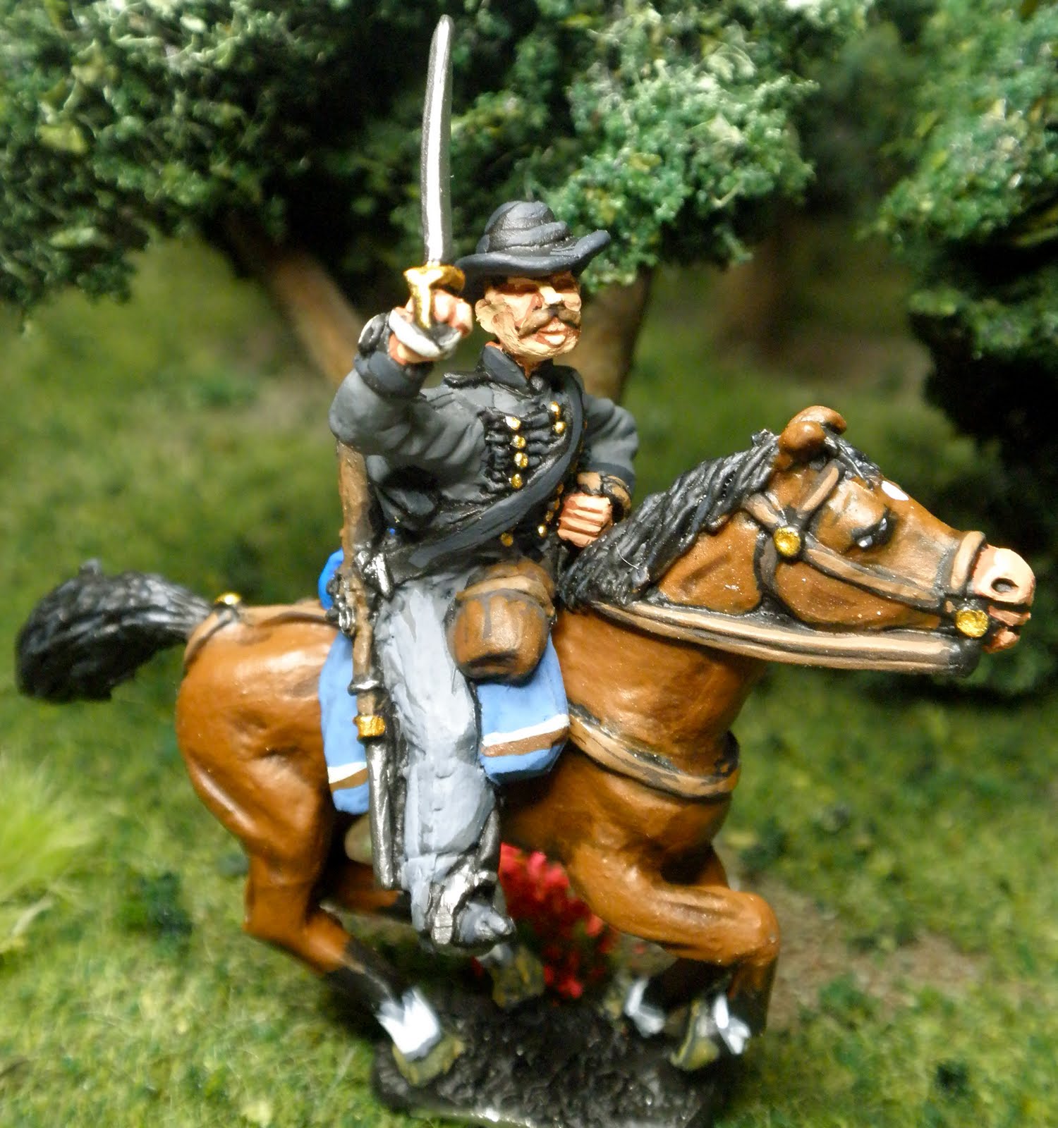Lonely Gamers: Elite Miniatures French Line Chasseur a Cheval Converted ...