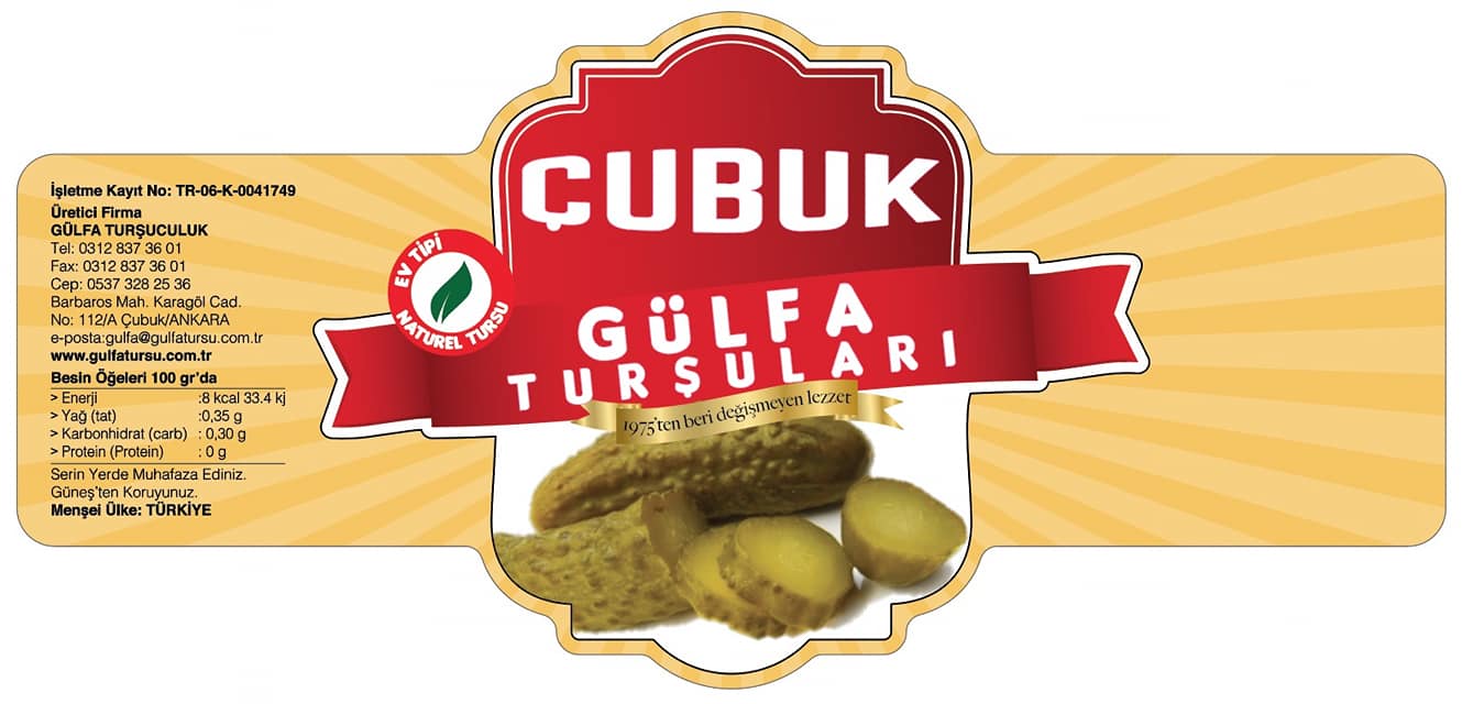 Çubuk Gülfa Turşu