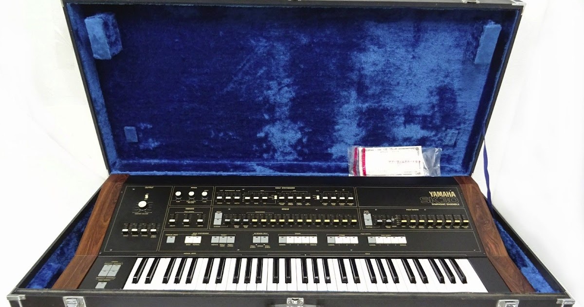MATRIXSYNTH Yamaha SK30 Vintage Analog Synth w/ Hard Case SN 2584