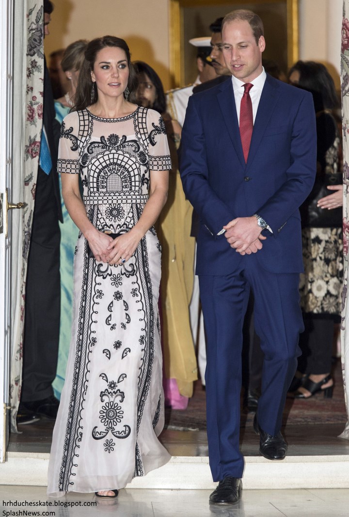 Duchess Kate: Radiant Kate in Temperley London for Queen's Birthday Party
