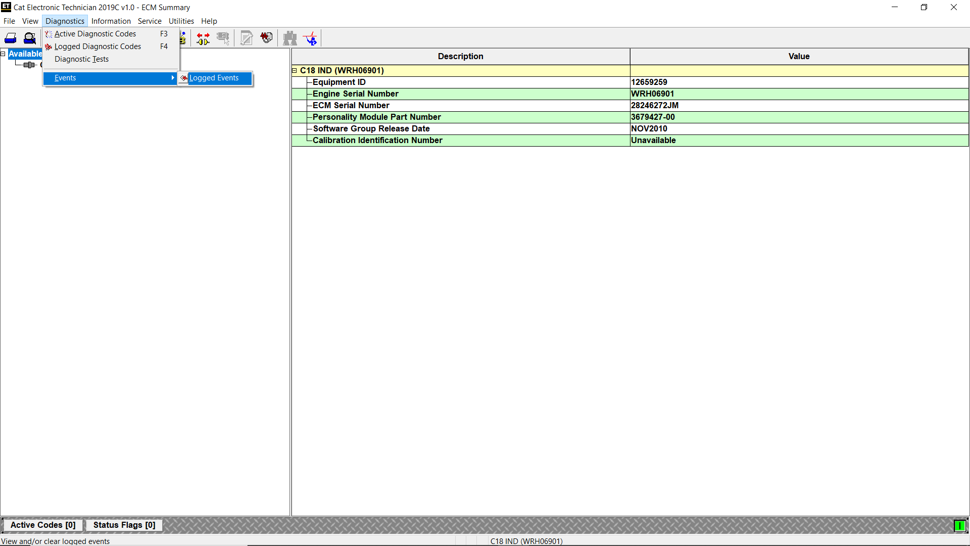 Diagnostic Codes on Caterpillar ET Software Blog.Teknisi