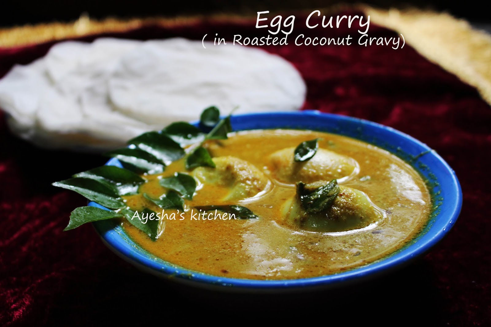 EGG IN ROASTED COCONUT GRAVY EGG RECIPES / EGG GRAVY