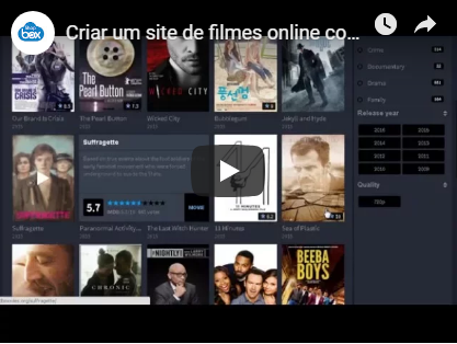 Criar site de filme com WordPress