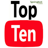List of Top 10 YouTube Videos and Free Spins on 5 Wishes This Month at Springbok Casino