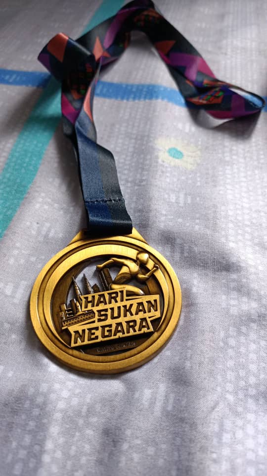 Chanbai@SM Ara Boy Hari Sukan Negara  Virtual Fun Run