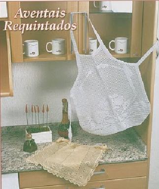 Delantal a crochet | laboresdeesther Ganchillo y crochet