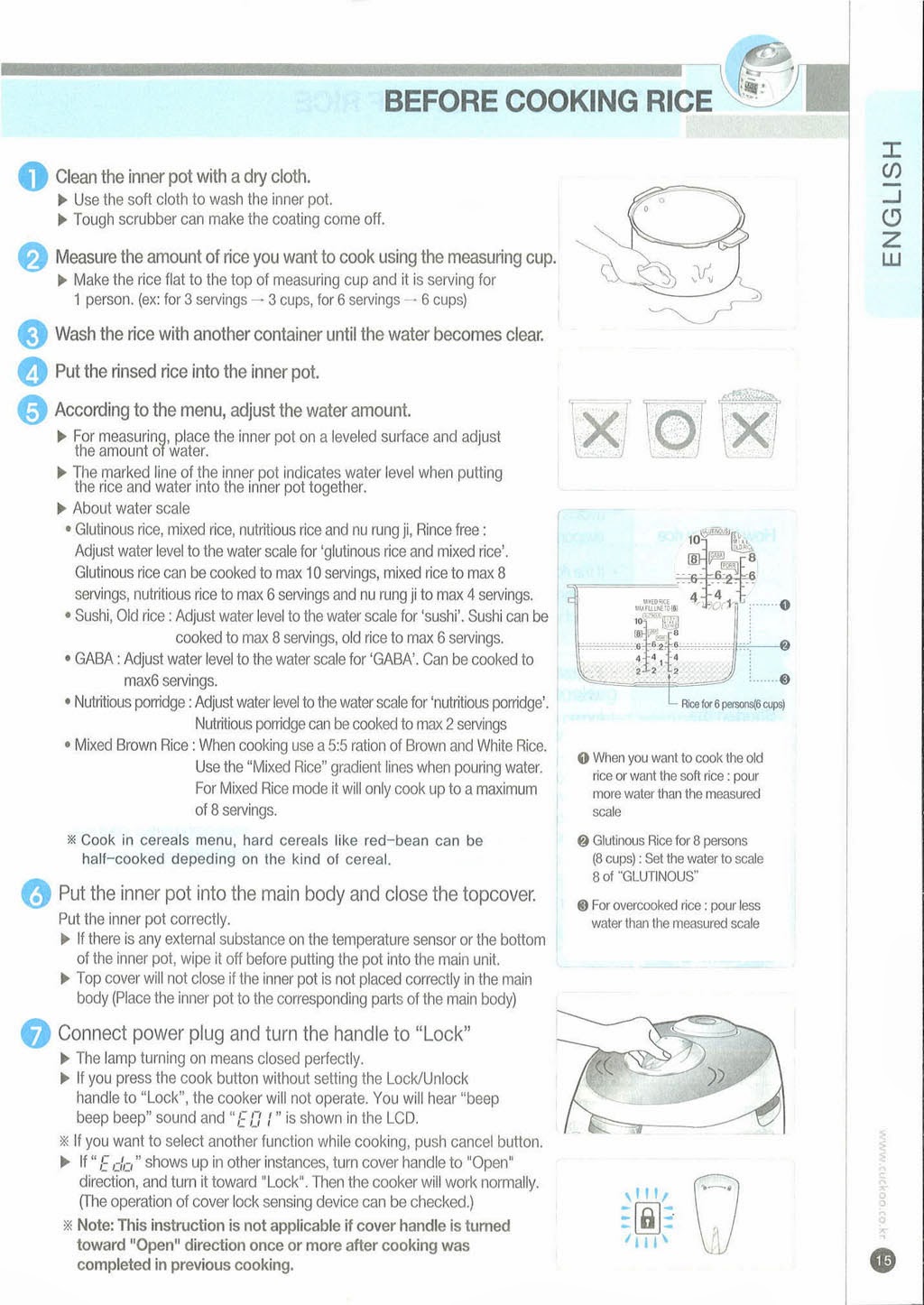 Green Life Rice Cooker Manual