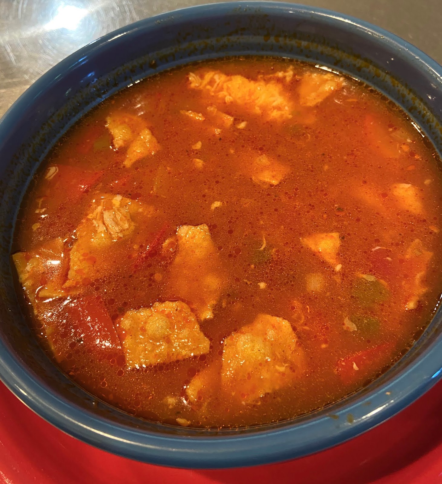 FEAST EVERYDAY Chipotle Pepper Chicken Soup by Colleen