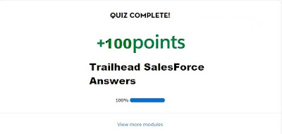 Trailhead Salesforce answers