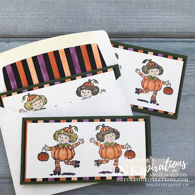 By Angie McKenzie for the Crafty Collaborations Halloween Blog Hop; Click READ or VISIT to go to my blog for details! Featuring the Seasons of Fun Host Cling Stamp Set along with the Pattern Party 12" x 12" Host Designer Series Paper by Stampin' Up!