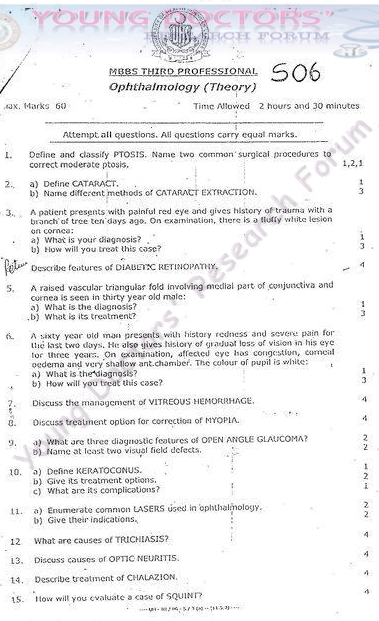 Ophthalmology personality picture