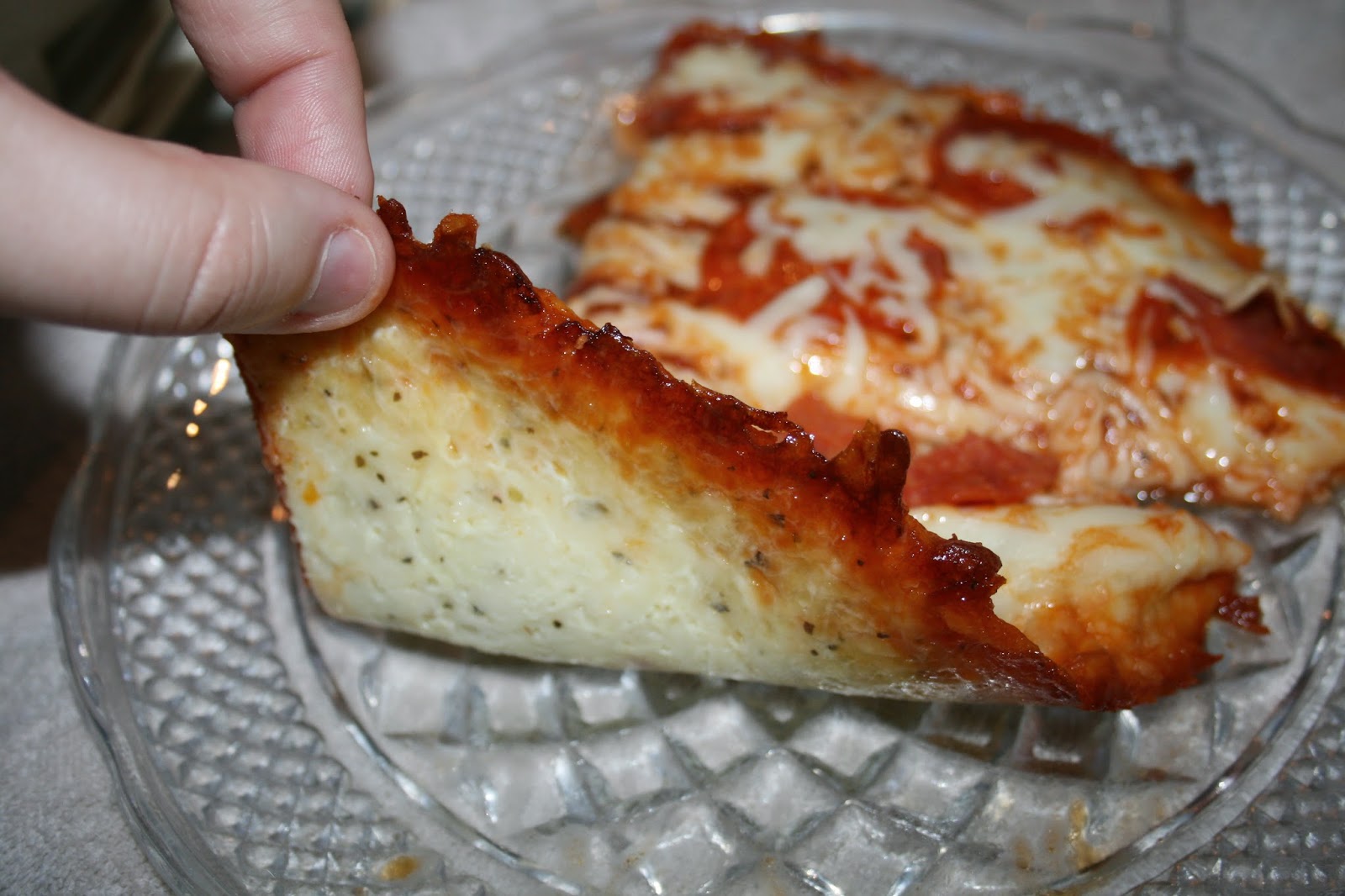 Cooking Mommy Egg and Cheese Pizza Crust