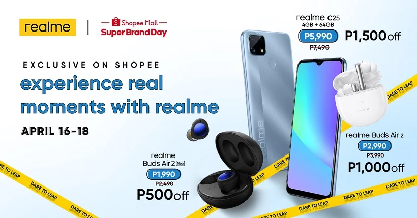 realme C25 debuts in PH, available initially thru Shopee