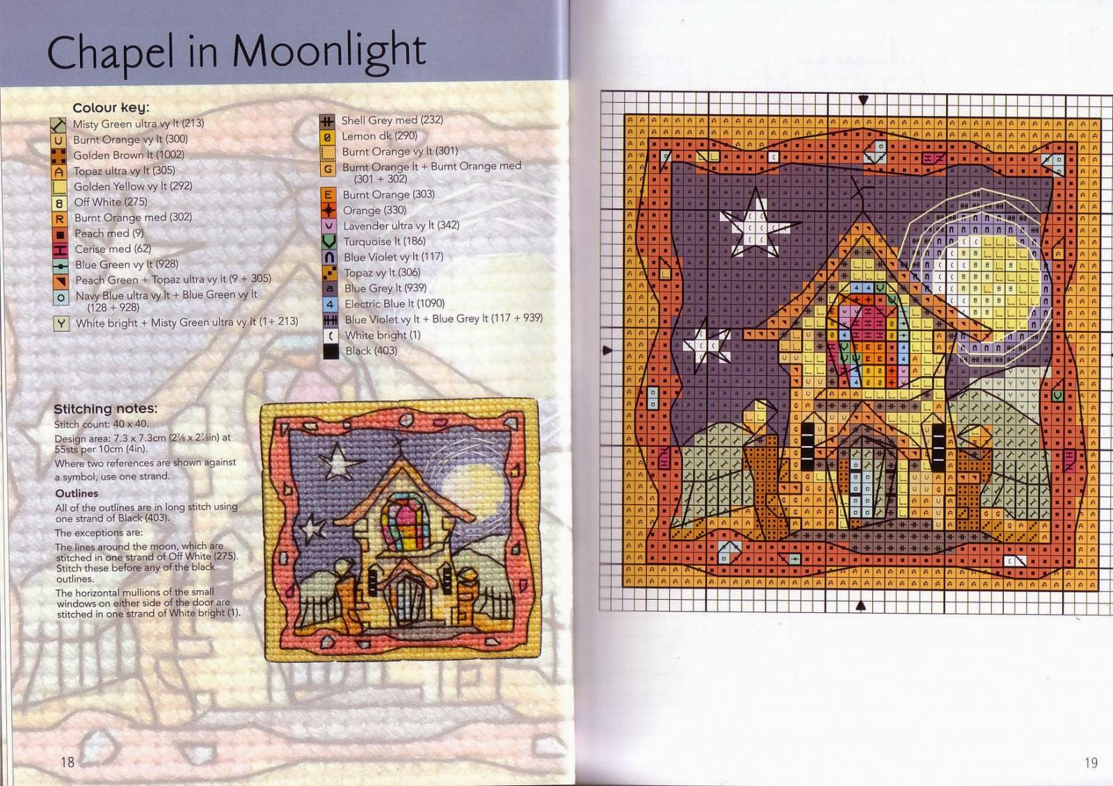 Rukodelnie_zametki MICHAEL POWELL.MINI CROSS STITCH