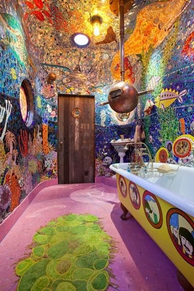 Colorful Bathroom