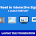 What is Interactive Digital Signage? - A Quick History #infographic